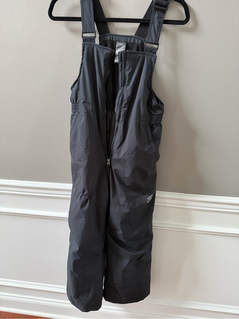 ZeroXposur Kids Black Snow Bib Pants